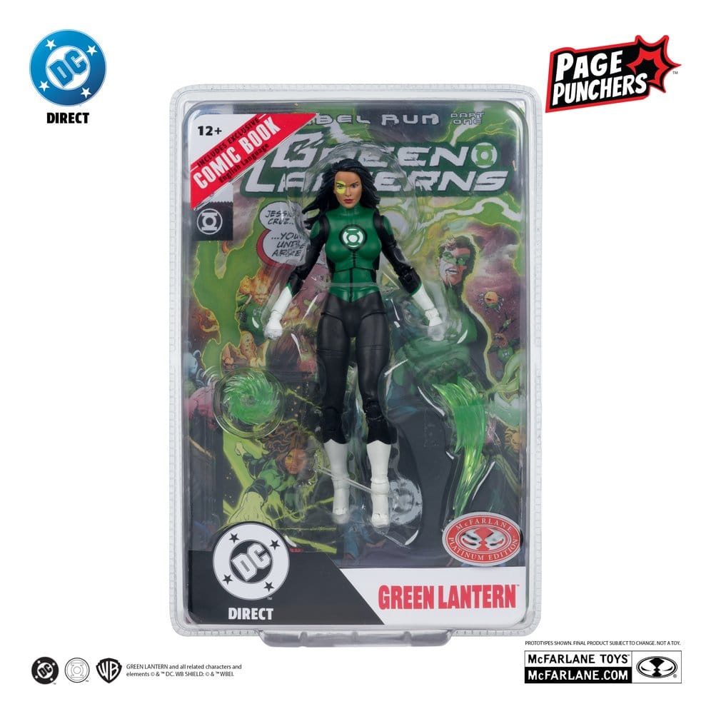  Jessica Cruz (Green Lanterns # 48) - Red Platinum Edition 18 cm