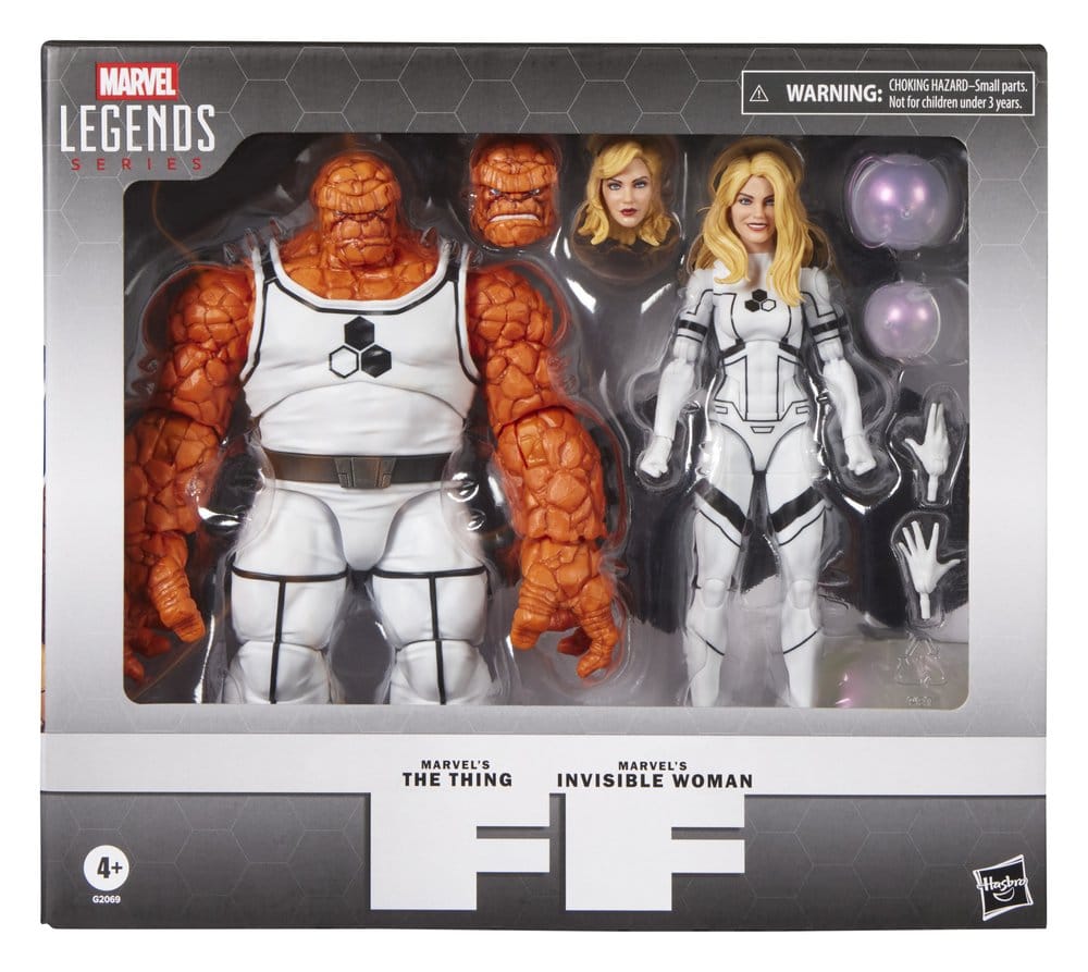 [PRZEDSPRZEDAŻ] Future Foundation: 2-Pak The Thing & Invisible Woman 15 cm