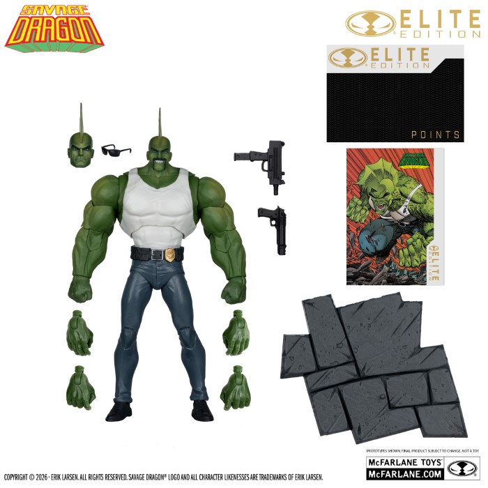 [PRZEDSPRZEDAŻ] Dragon (Savage Dragon) (Image Comics Founders Series) - Elite Edition 18 cm