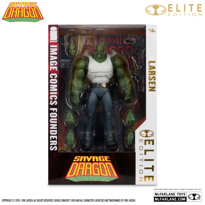 [PRZEDSPRZEDAŻ] Dragon (Savage Dragon) (Image Comics Founders Series) - Elite Edition 18 cm