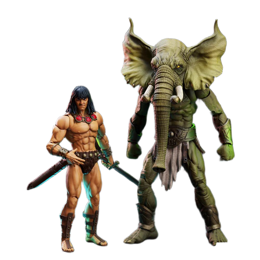 [PRZEDSPRZEDAŻ] Conan The Tower Of The Elephant 2-pak Deluxe 16 i 22 cm