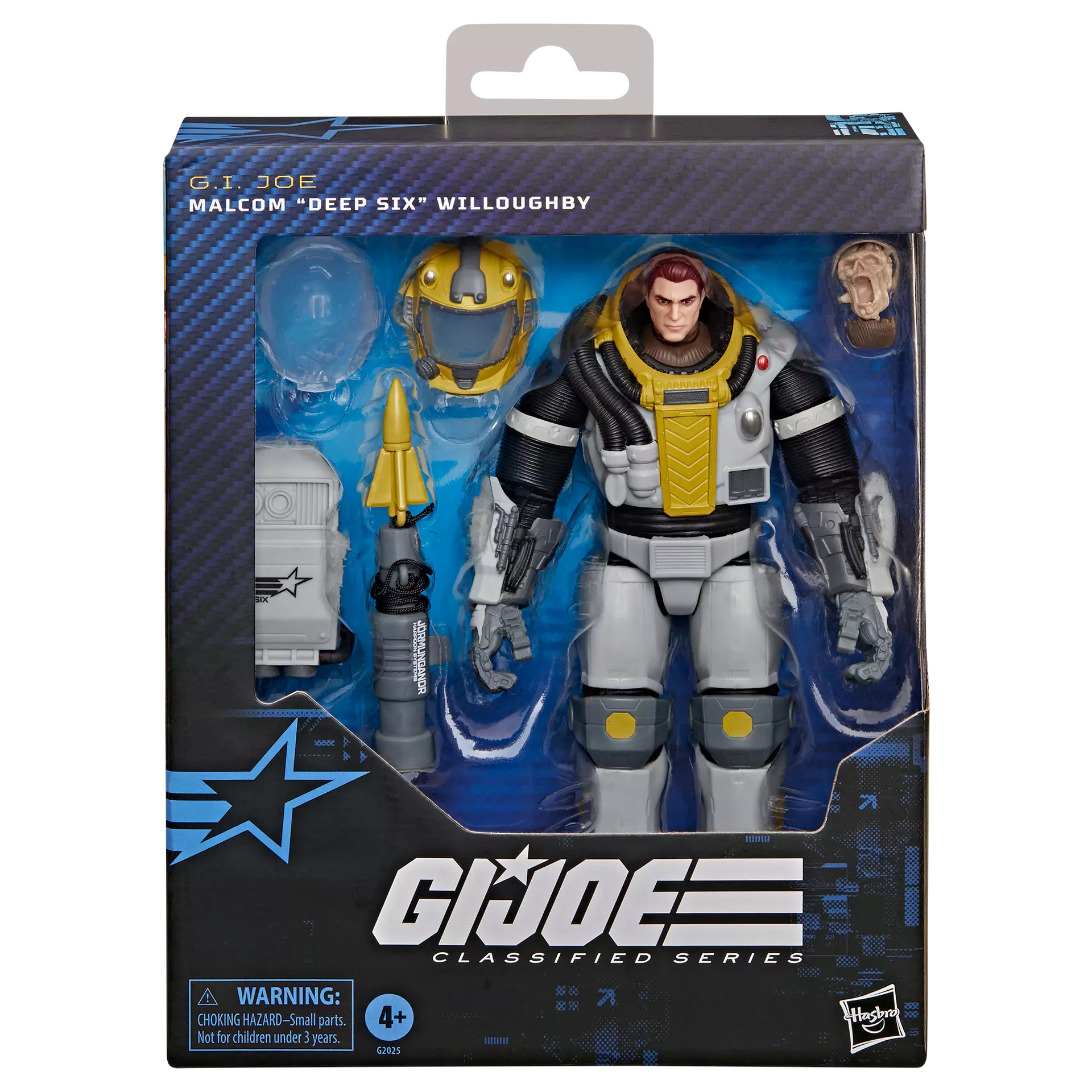 [PRZEDSPRZEDAŻ] G.I. Joe: #206, Malcom "Deep Six" Willoughby - Classified Series 15 cm