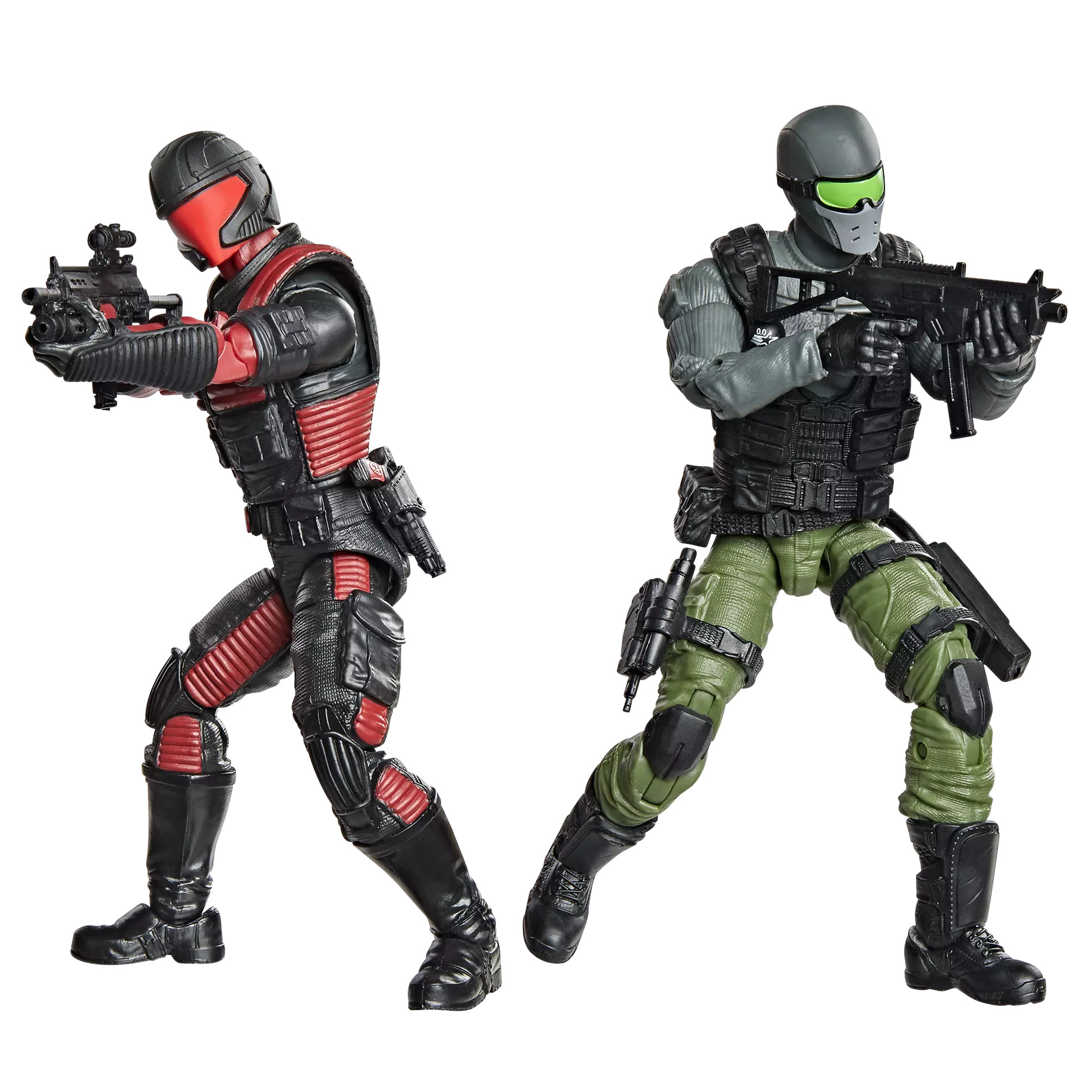 [PRZEDSPRZEDAŻ] G.I. Joe: #218, Snake Eyes & Varmint ATV Vs. Stealth Viper & Cobra Stealth Flight Pod (Trubble Bubble) 15 cm