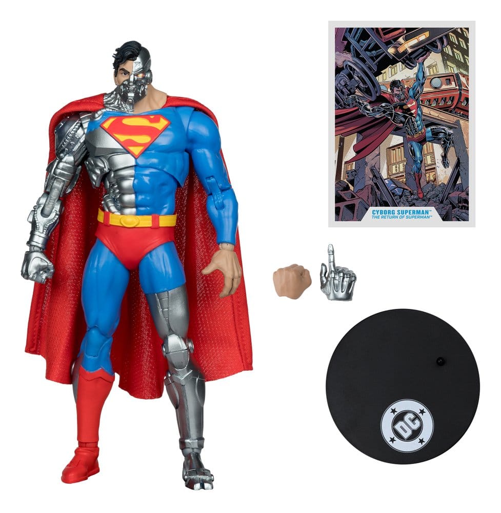 [PRZEDSPRZEDAŻ] Cyborg Superman (Revenge of the Green Lanterns)  - Vault Collection 18 cm