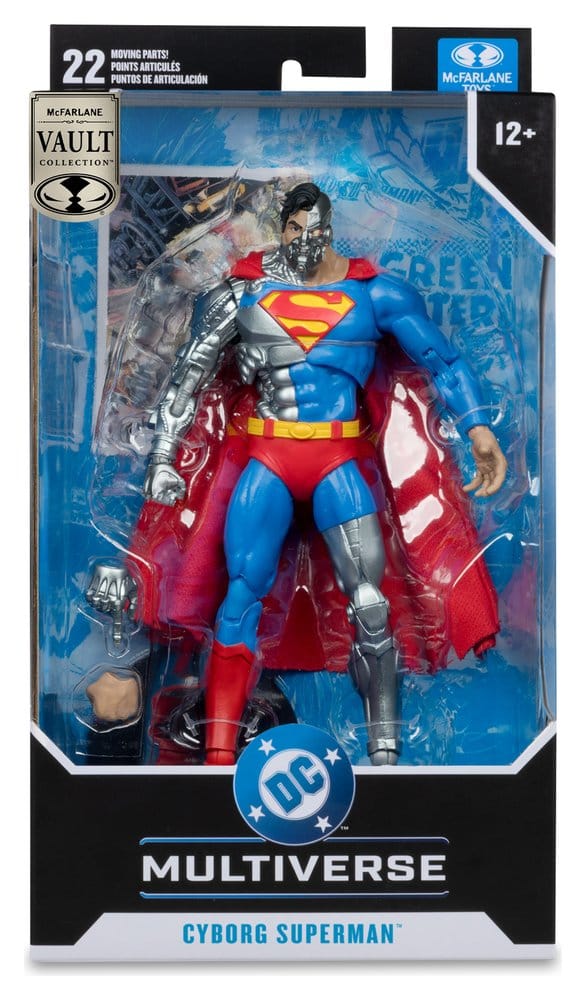 [PRZEDSPRZEDAŻ] Cyborg Superman (Revenge of the Green Lanterns)  - Vault Collection 18 cm