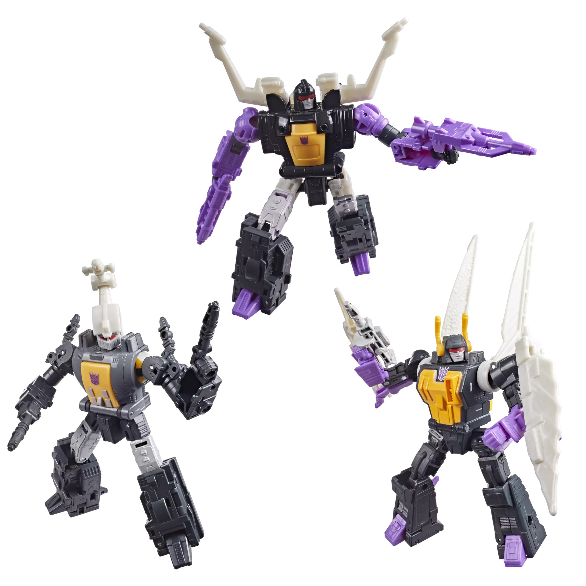 [PRZEDSPRZEDAŻ] Transformers: Bombshell, Shrapnel & Kickback - MTMTE Collection Insecticon 14 CM