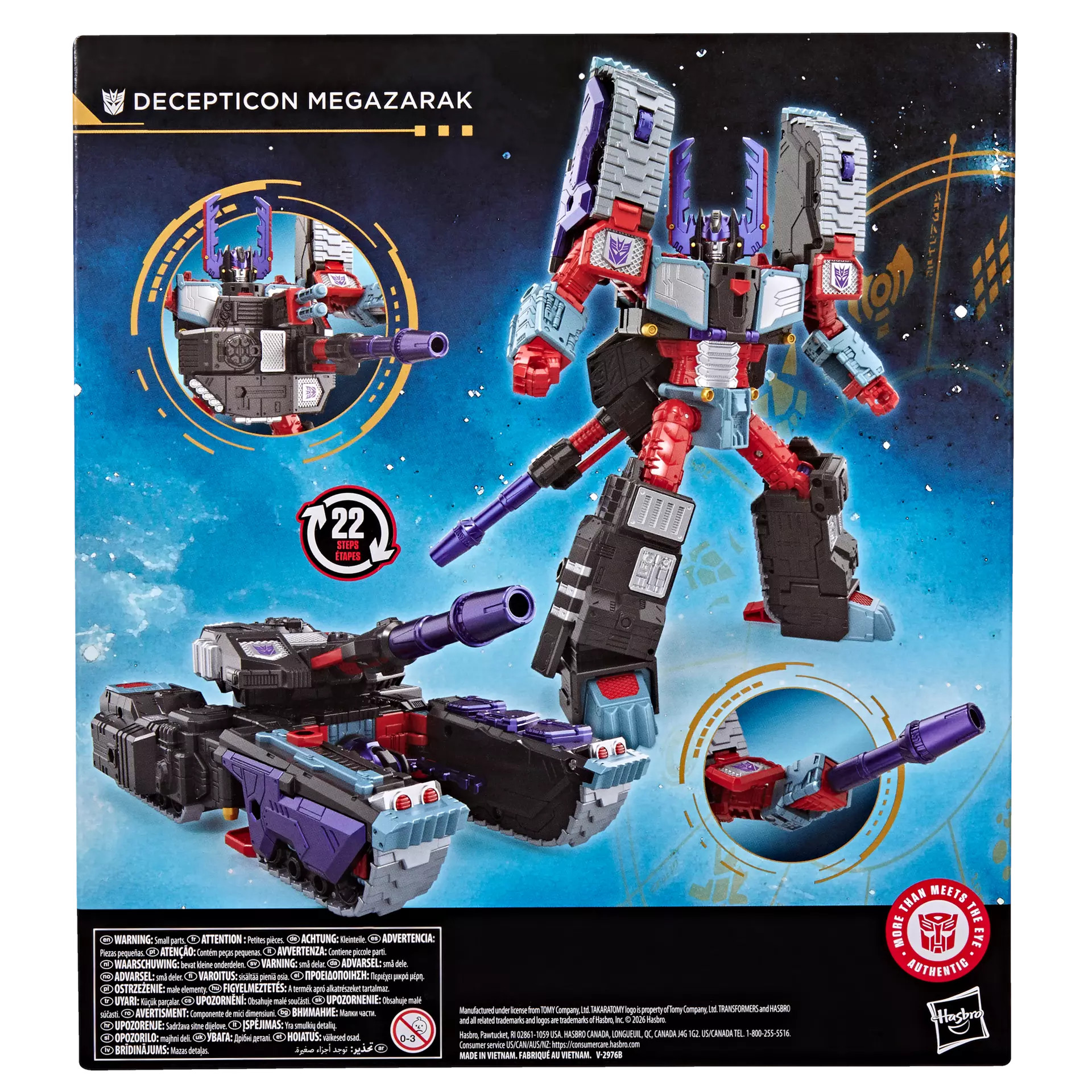 [PRZEDSPRZEDAŻ] Transformers: Megazarak - Age of the Primes Leader Class 19 cm