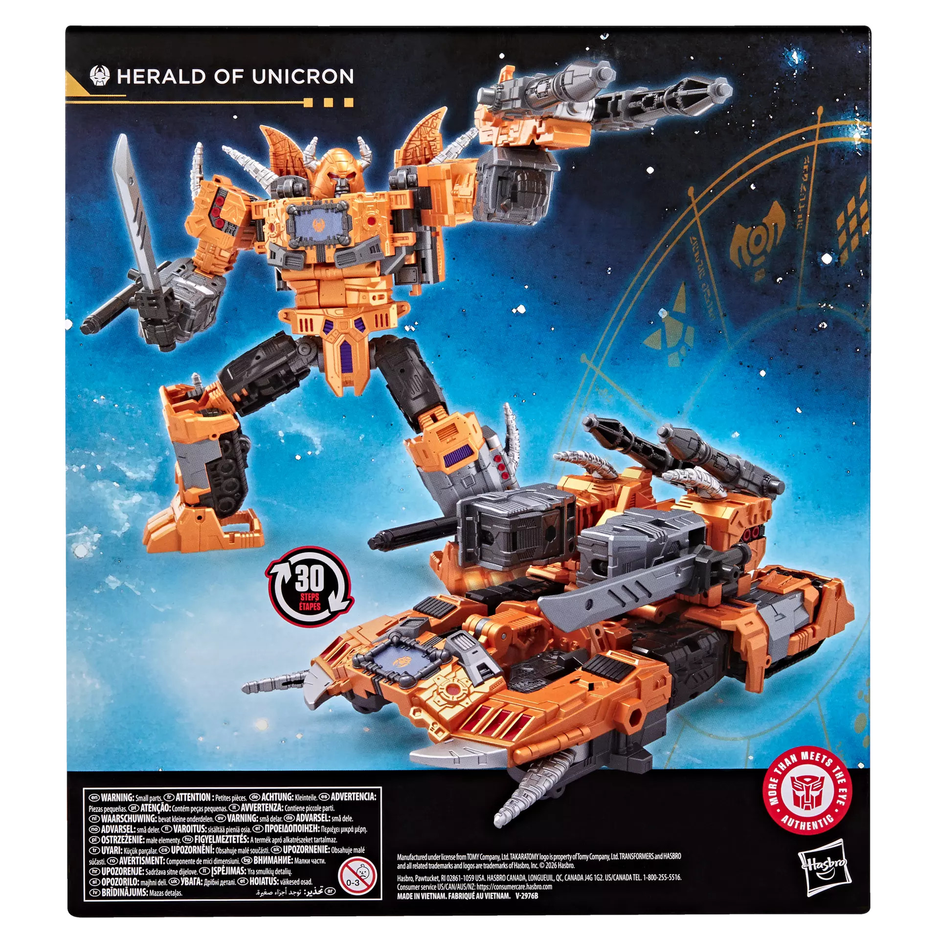 [PRZEDSPRZEDAŻ] Transformers: Herald of Unicron - Age of the Primes, Leader Class 19 cm