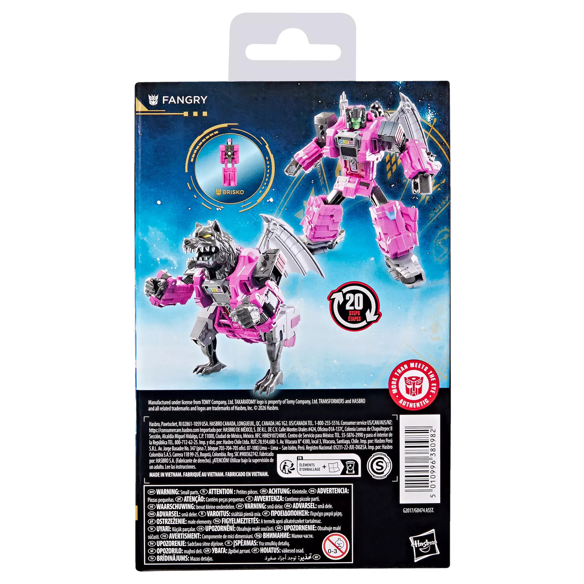 [PRZEDDSPRZEDAŻ] Transformers Age of the Primes: Fangry - Deluxe Class 13 cm