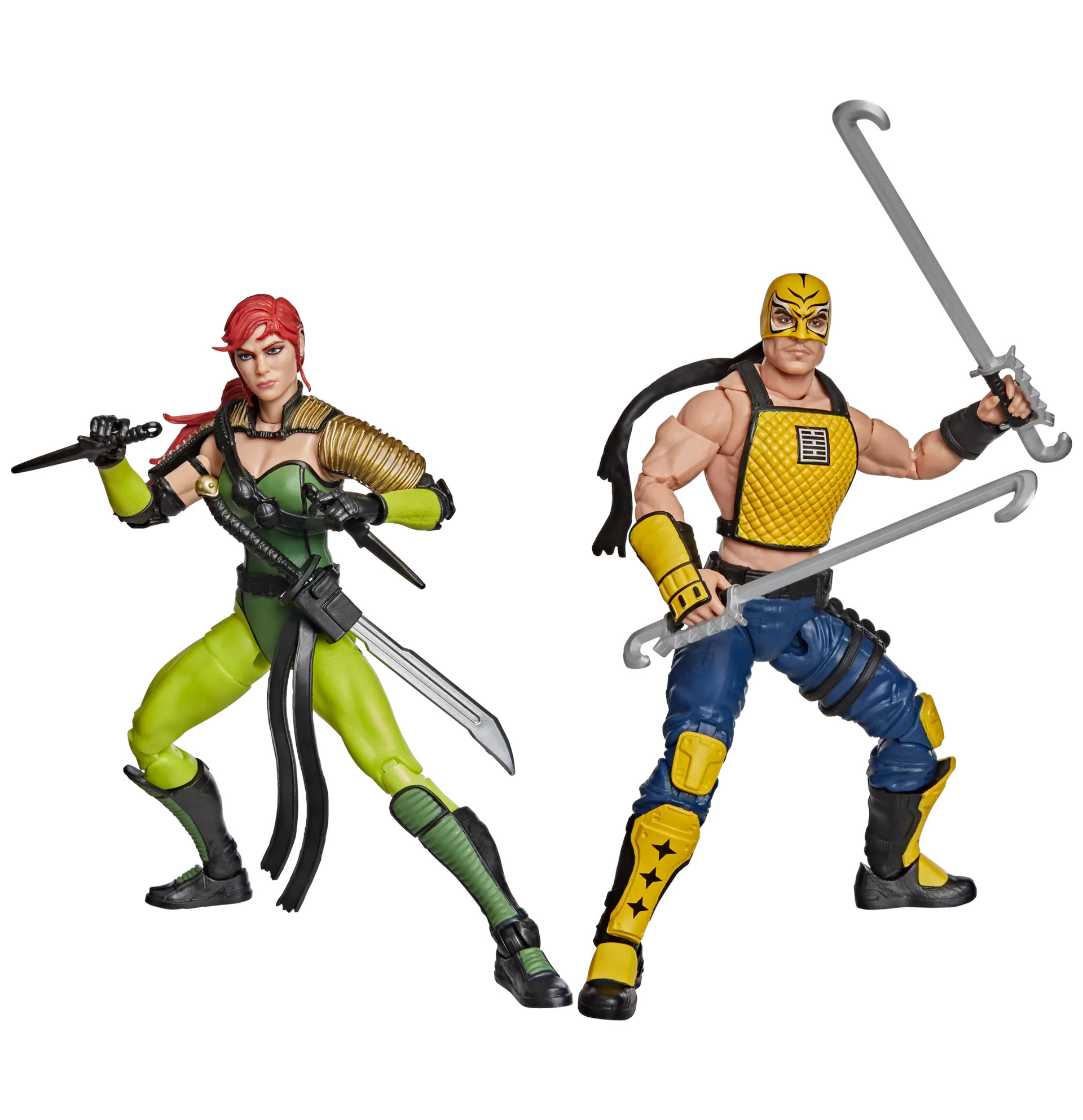 [PRZEDSPRZEDAŻ] G.I. Joe:  Ninja Force Scarlett and T'Jbang - Classified Series #212, 15 cm