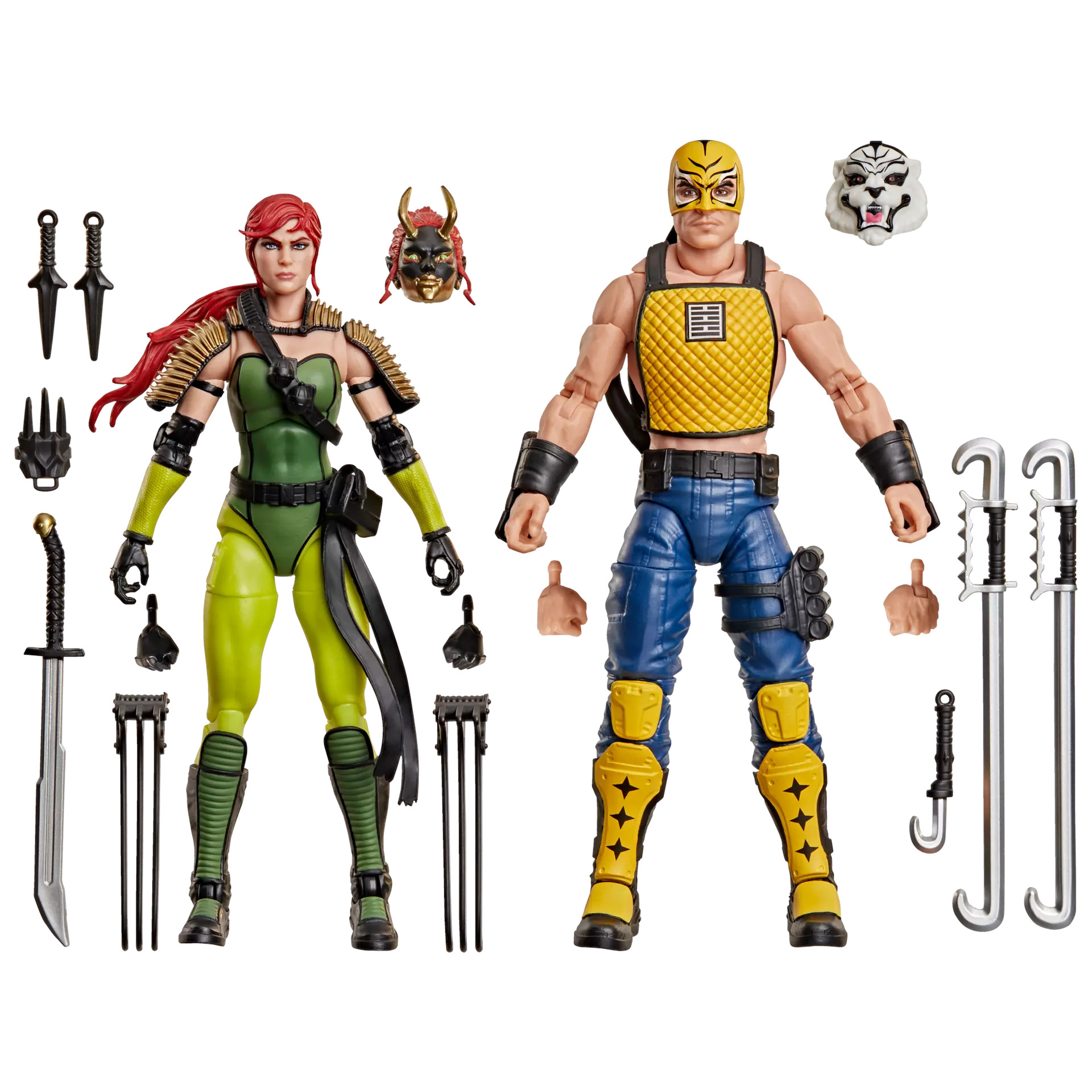 [PRZEDSPRZEDAŻ] G.I. Joe:  Ninja Force Scarlett and T'Jbang - Classified Series #212, 15 cm