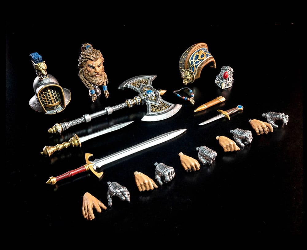 Mythic Legions: Rising Sons - Attlus the Conqueror Ver. 2 15 cm