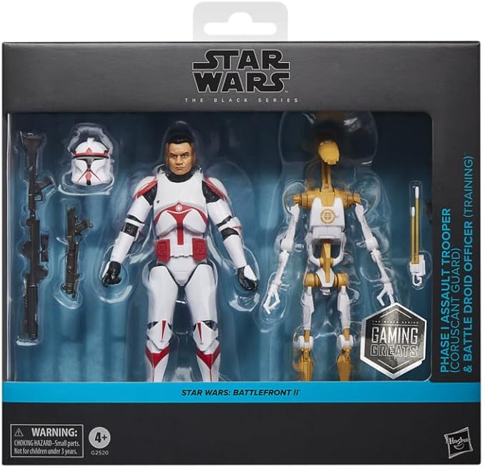 STAR WARS: Assault Trooper & Battle Droid - Black Series 15cm