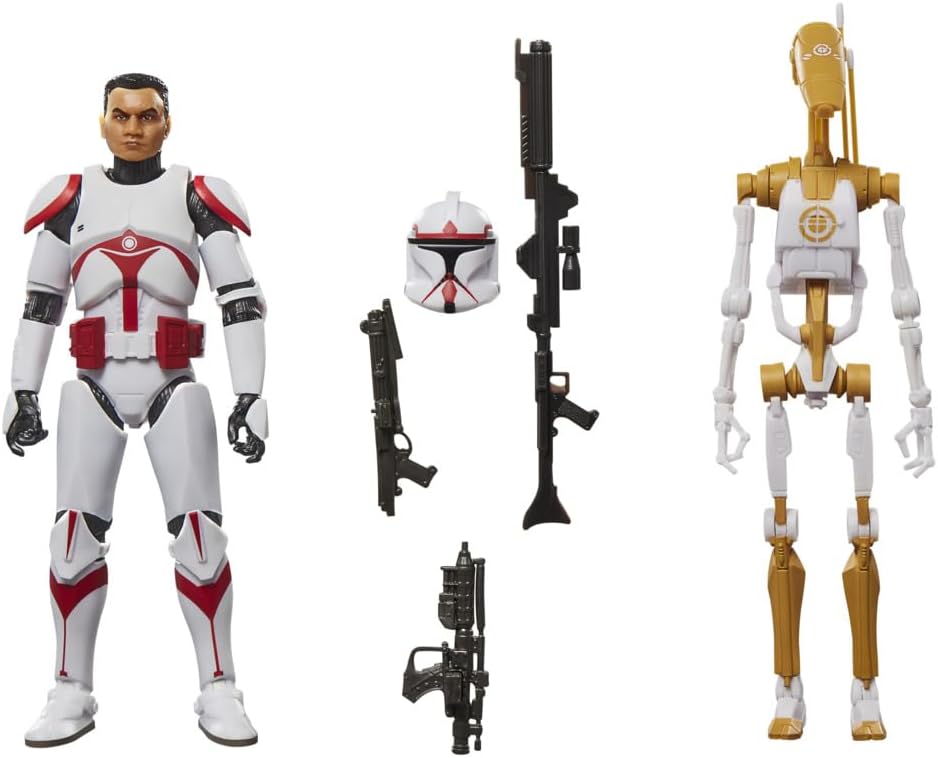STAR WARS: Assault Trooper & Battle Droid - Black Series 15cm
