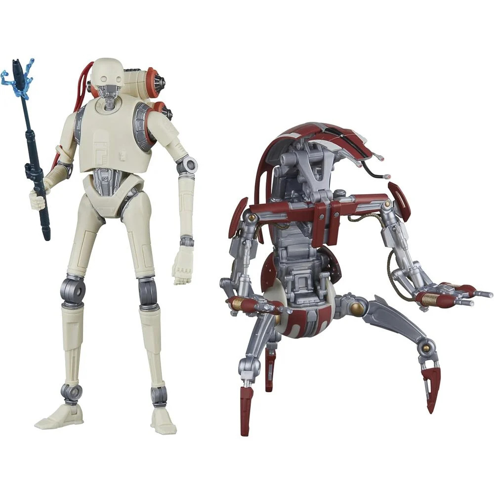 STAR WARS Jedi Survivor: KX Security Droid & Droideka 2Pk 15cm