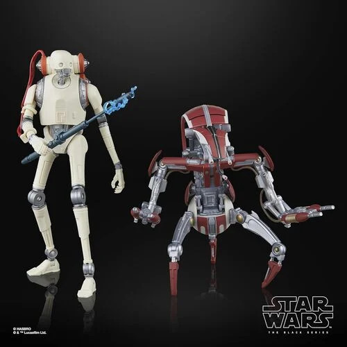 STAR WARS Jedi Survivor: KX Security Droid & Droideka 2Pk 15cm