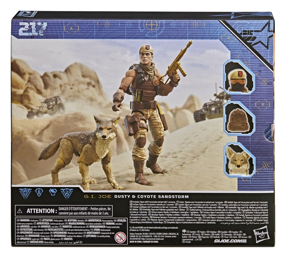 [PRZEDSPRZEDAŻ] G.I. Joe Classified Series:  #217 - Dusty & Coyote Sandstorm 15 cm