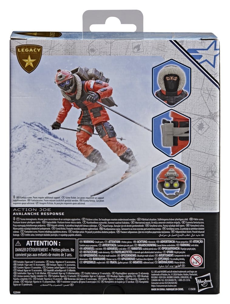 [PRZEDSPRZEDAŻ] G.I. Joe Classified Series: Action Joe - Avalanche Response - Legacy Collection 15 cm
