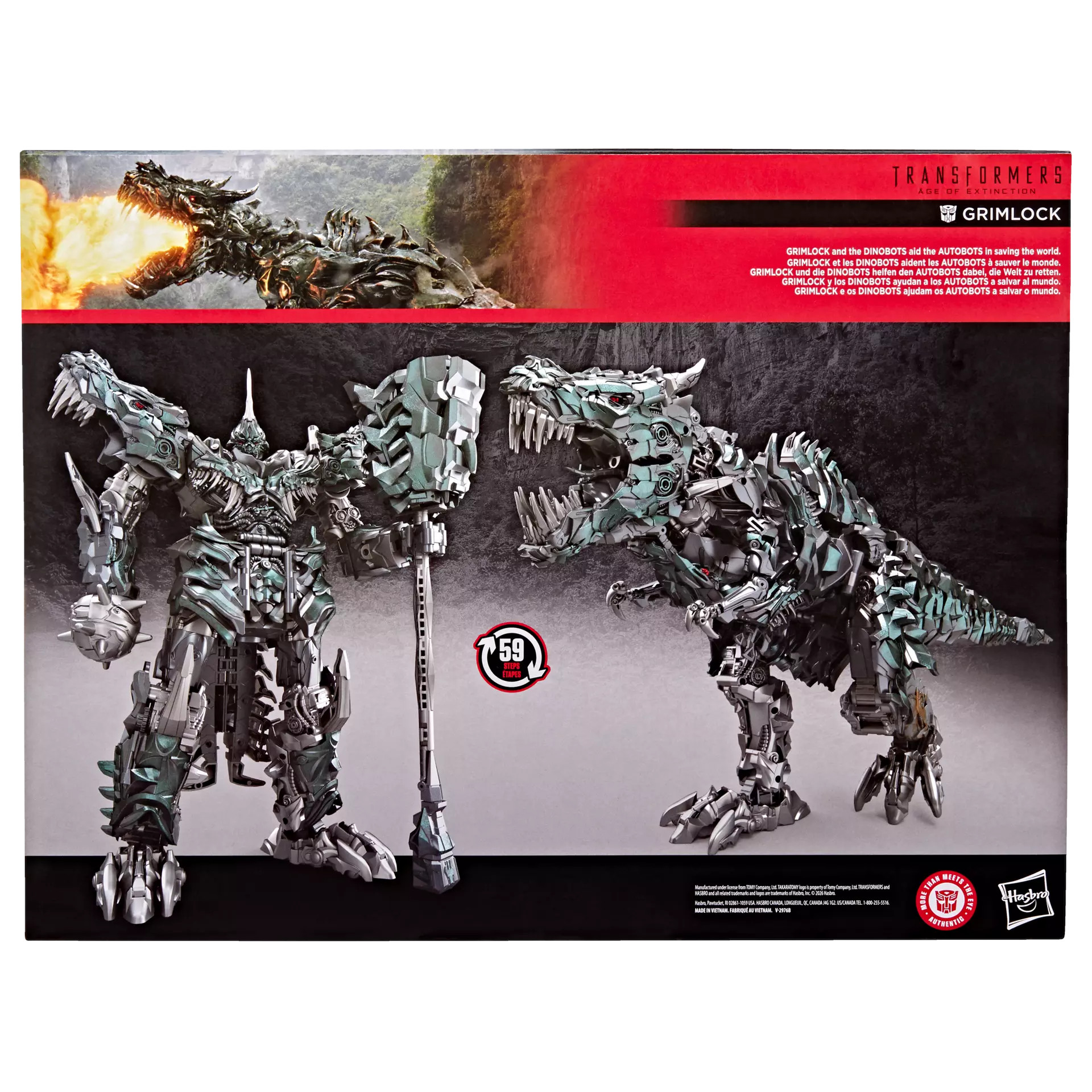 Transformers: Grimlock - Studio Series Age of Extinction Titan Class 38 cm