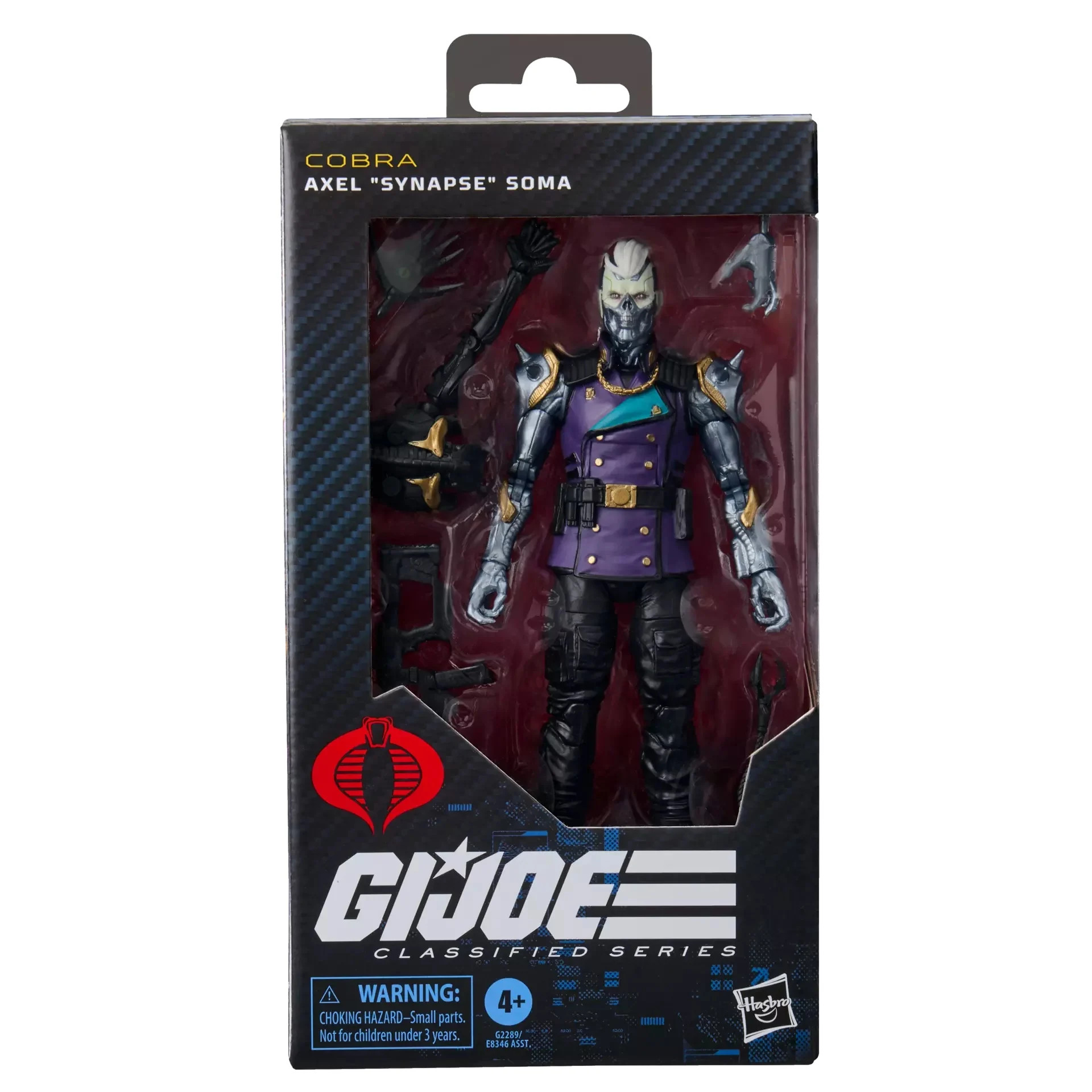 [PRZEDSPRZEDAŻ] G.I. Joe Classified Series:  #211, Axel "Synapse" Soma 15 cm