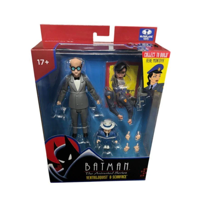 DC DIRECT - BTAS 6IN BUILD-A WV6 - VENTRILOQUIST and SCARFACE 15 cm