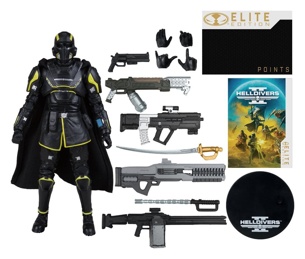 Helldivers 2: B-01 Tactical - 7in Deluxe Elite Edition #10 18 cm