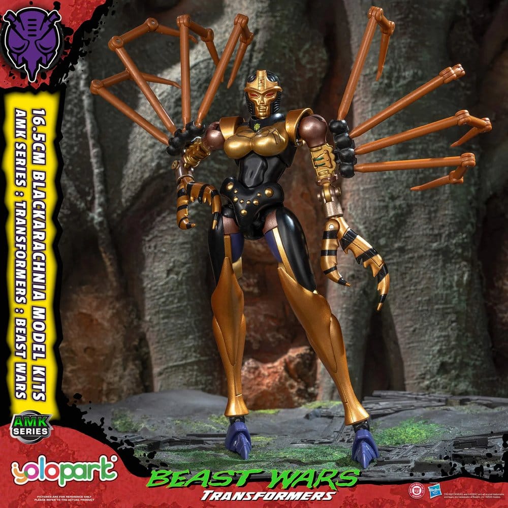 [PRZEDSPRZEDAŻ] Transformers AMK Series - Beast Wars Blackarachnia 18 cm