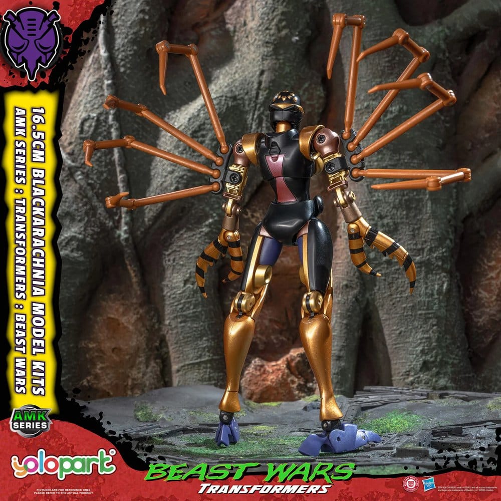 [PRZEDSPRZEDAŻ] Transformers AMK Series - Beast Wars Blackarachnia 18 cm