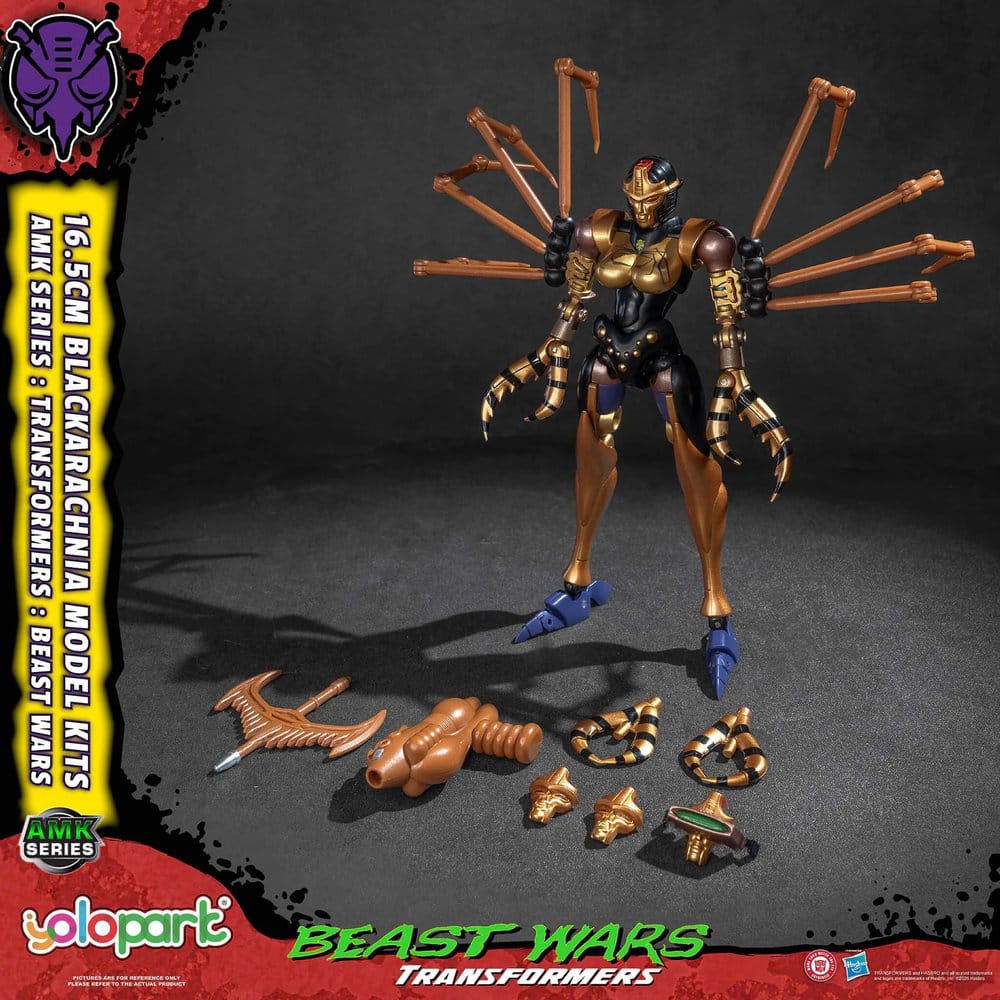 [PRZEDSPRZEDAŻ] Transformers AMK Series - Beast Wars Blackarachnia 18 cm