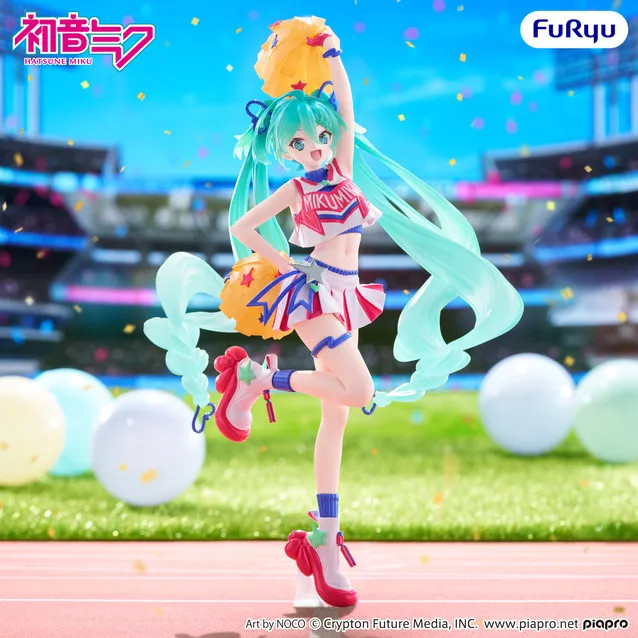 [PRZEDSPRZEDAŻ] Hatsune Miku Cheerleader Muchute 22 cm
