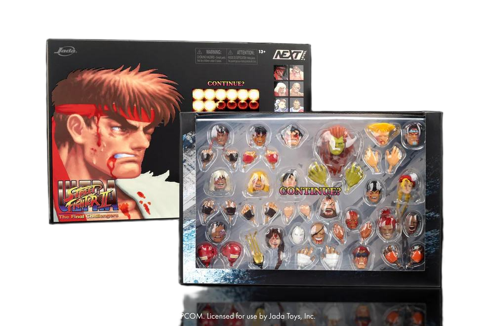 [PRZEDSPRZEDAŻ] Street Fighter 2: You Lose Accessory Face Pack - Exclusive Limited
