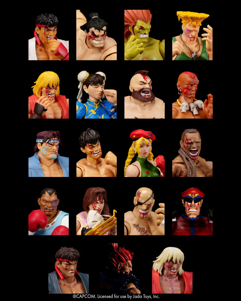 [PRZEDSPRZEDAŻ] Street Fighter 2: You Lose Accessory Face Pack - Exclusive Limited