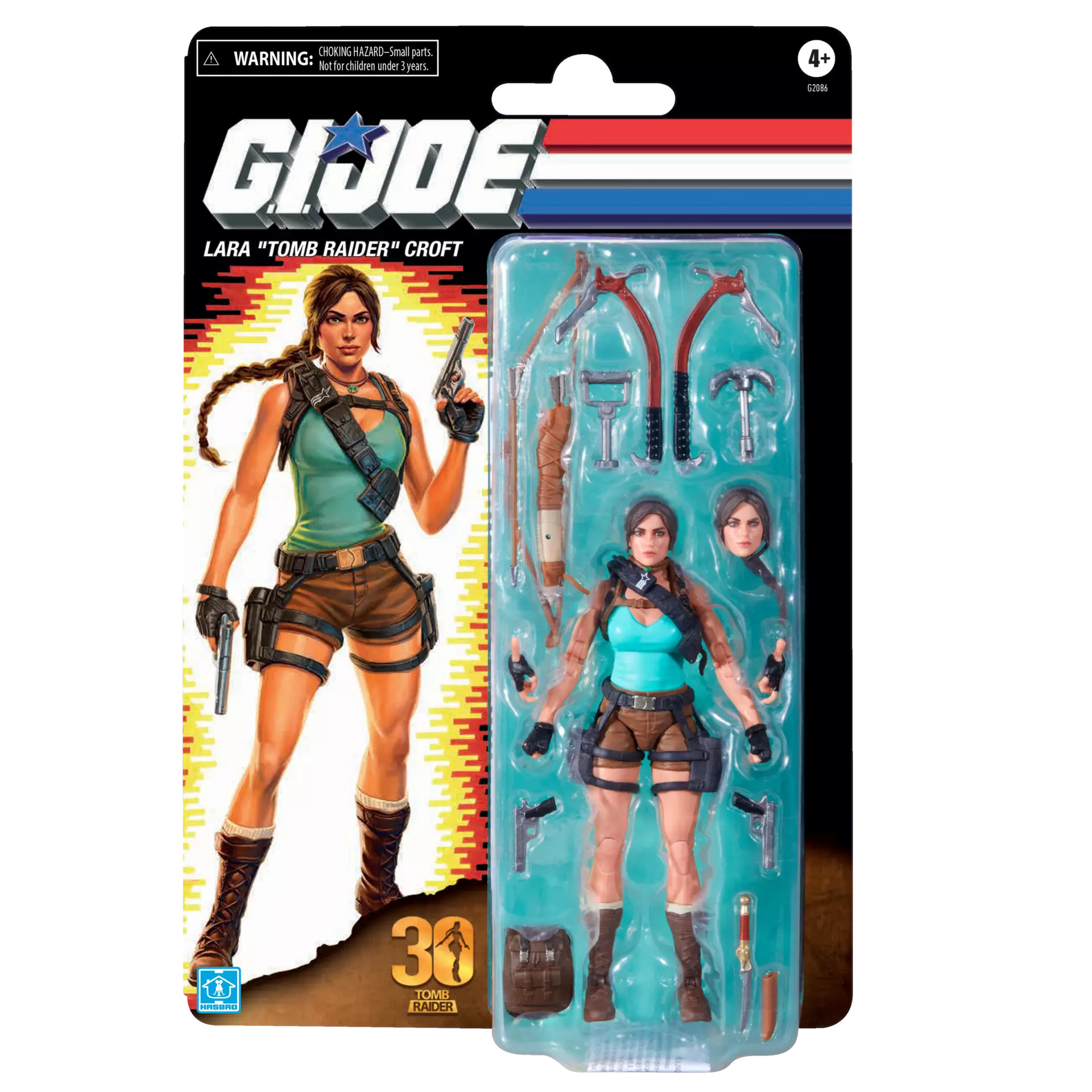 [PRZEDSPRZEDAŻ] G.I. Joe Classified Series: Lara Croft TOMB RAIDER - Retro Cardback Collaborative Lara Croft TOMB RAIDER   15 cm