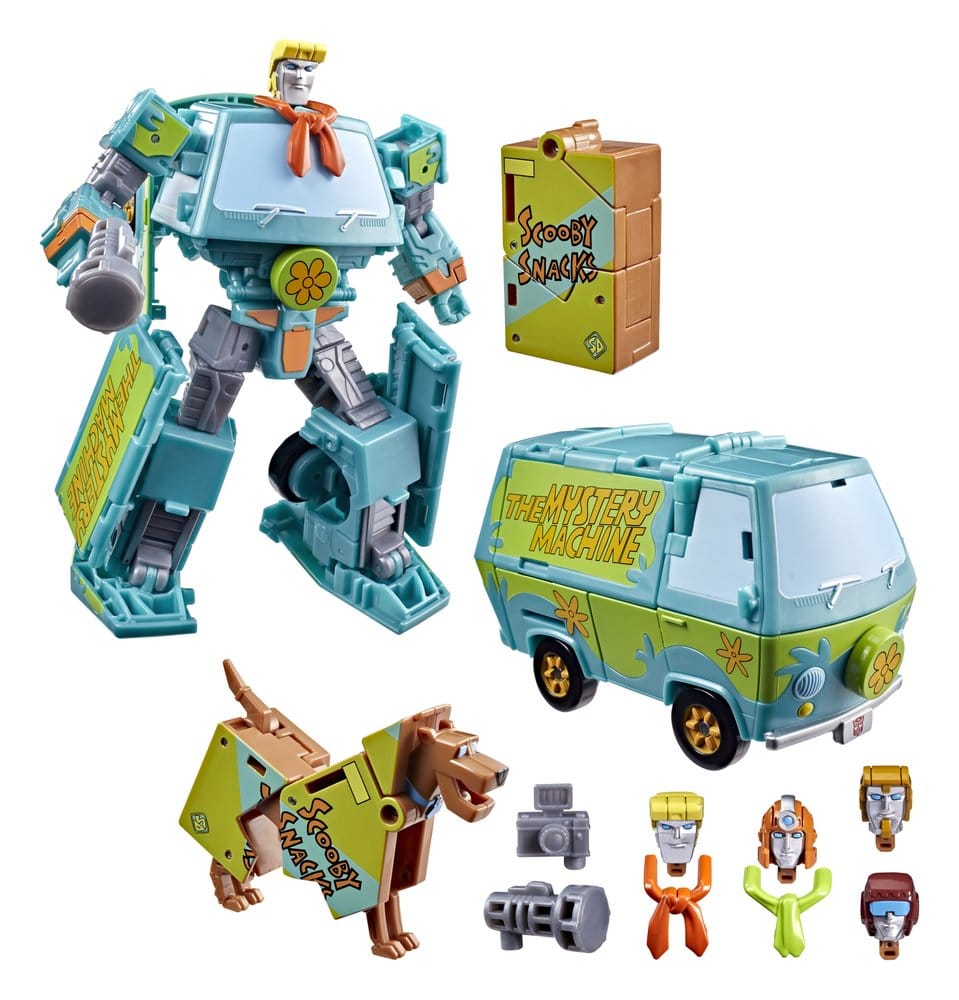 [PRZEDSPRZEDAŻ] Transformers x Scooby-Doo: 2-Pak Mysterious Prime & Automutt 15 cm