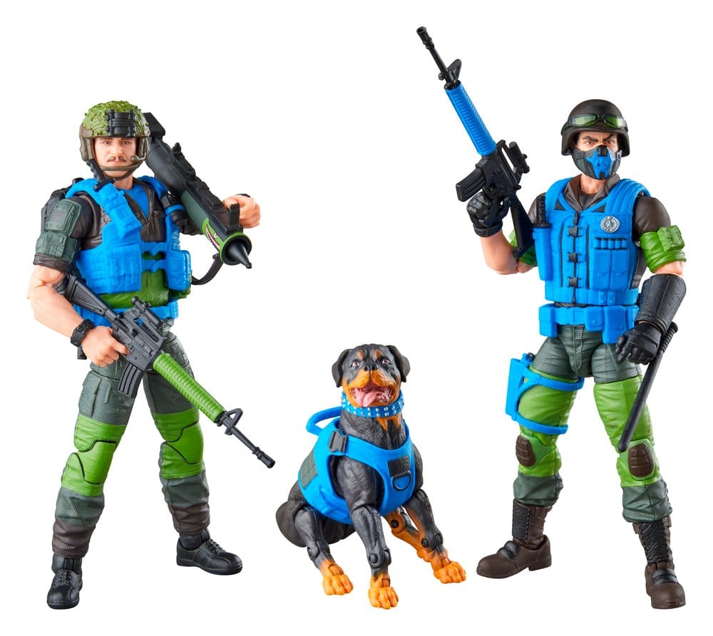 [PRZEDSPRZEDAŻ] G.I. Joe Classified Series: 3-Pak #220 Mad Marauders: Footloose & Mutt & Junkyard 15 cm