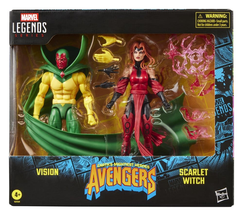 [PRZEDSPRZEDAŻ] Avengers: 2-Pak Vision & Scarlet Witch - Marvel Legends 15 cm