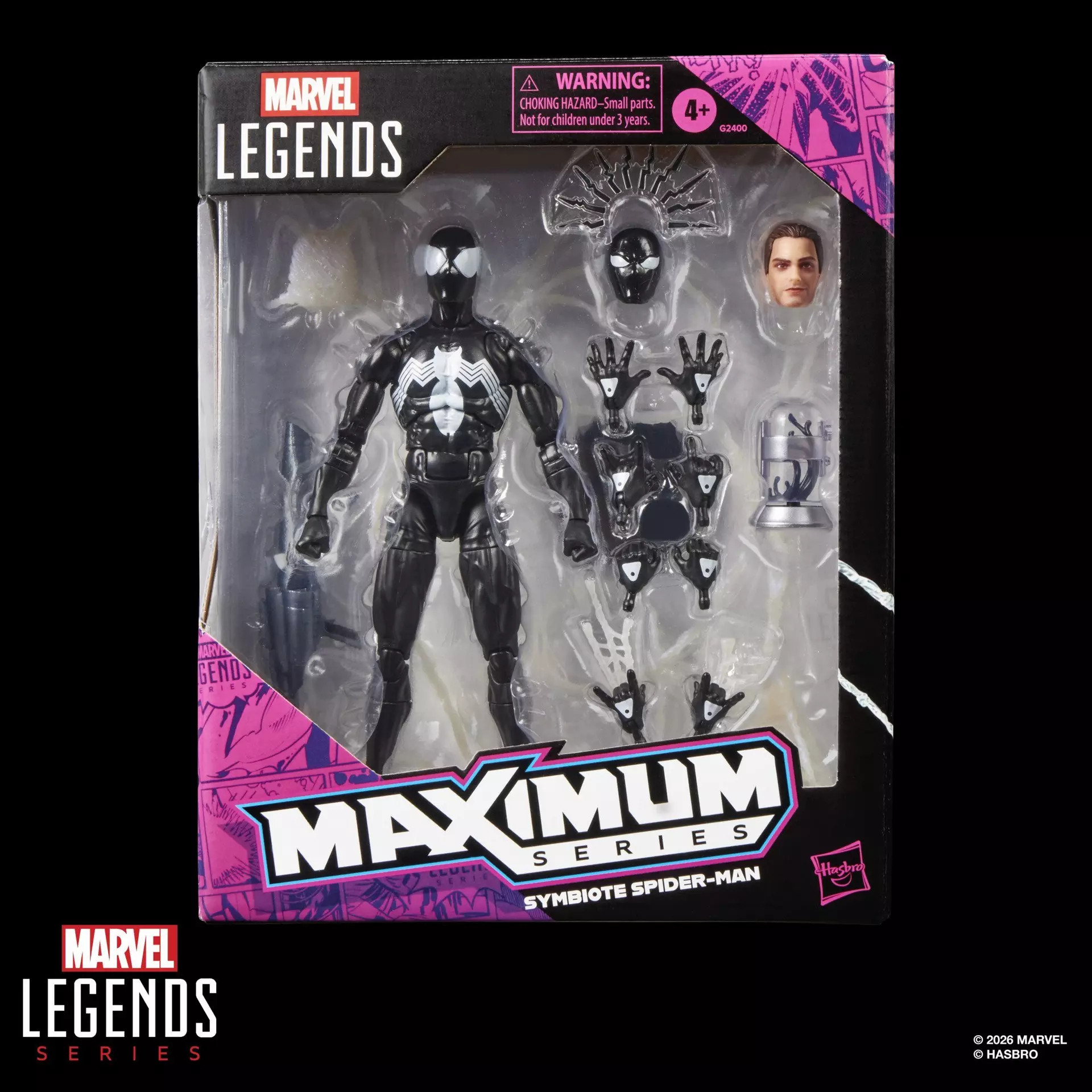 [PRZEDSPRZEDAŻ] Maximum Series: Symbiote Spider-Man - Marvel Legends 15 cm