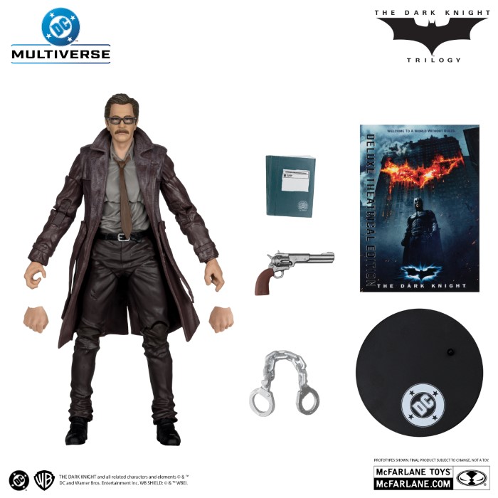 [PRZEDSPRZEDAŻ] Commissioner Gordon (The Dark Knight) - Deluxe Theatrical Edition 18 cm