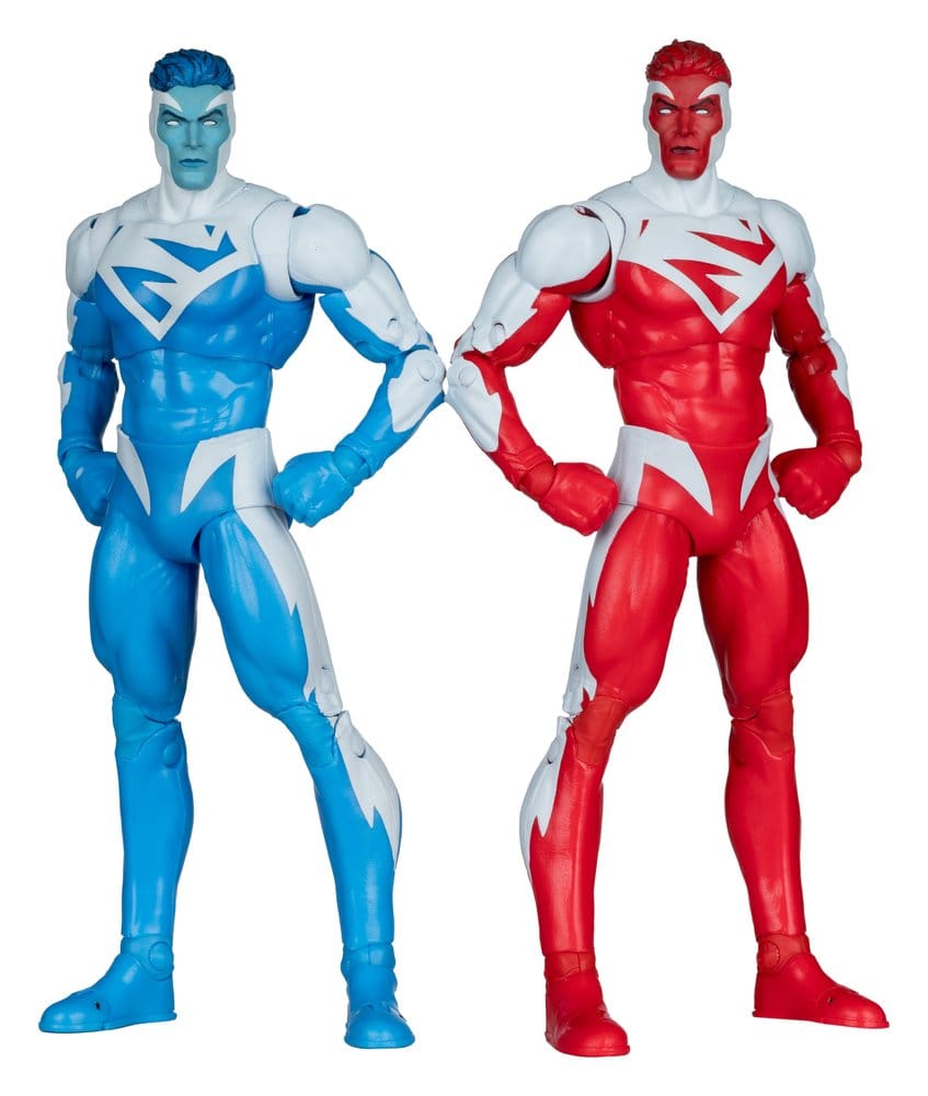 [PRZEDSPRZEDAŻ] 2-Pak Superman Blue vs. Superman Red (Gold Label) 18 cm