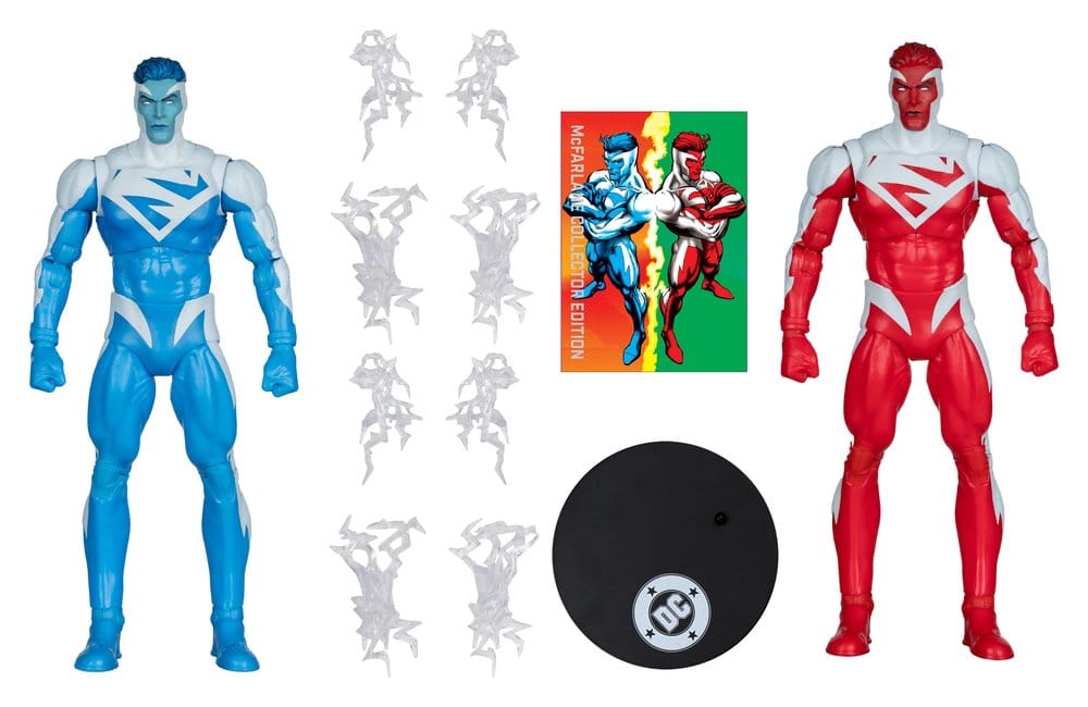 [PRZEDSPRZEDAŻ] 2-Pak Superman Blue vs. Superman Red (Gold Label) 18 cm