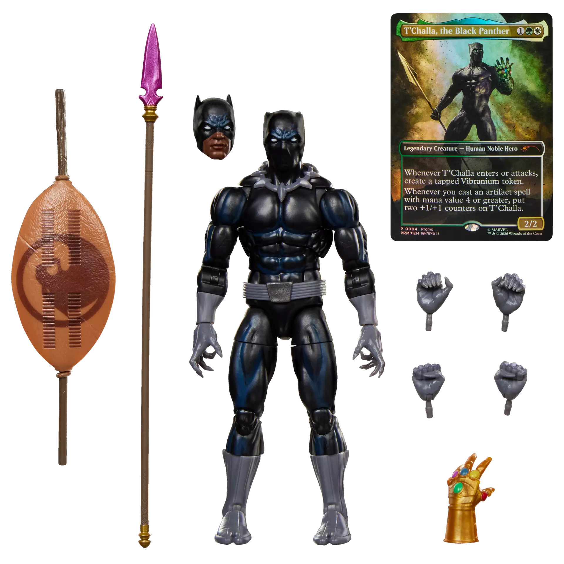 [PRZEDSPRZEDAŻ] Marvel Super Heroes Magic: The Gathering - Black Panther 15 cm