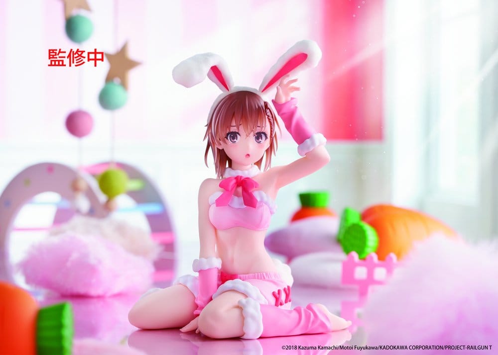 [PRZEDSPRZEDAŻ] A Certain Scientific Railgun Moflock: Mikoto Misaka (Fluffy Bunny Ver.) 13 cm