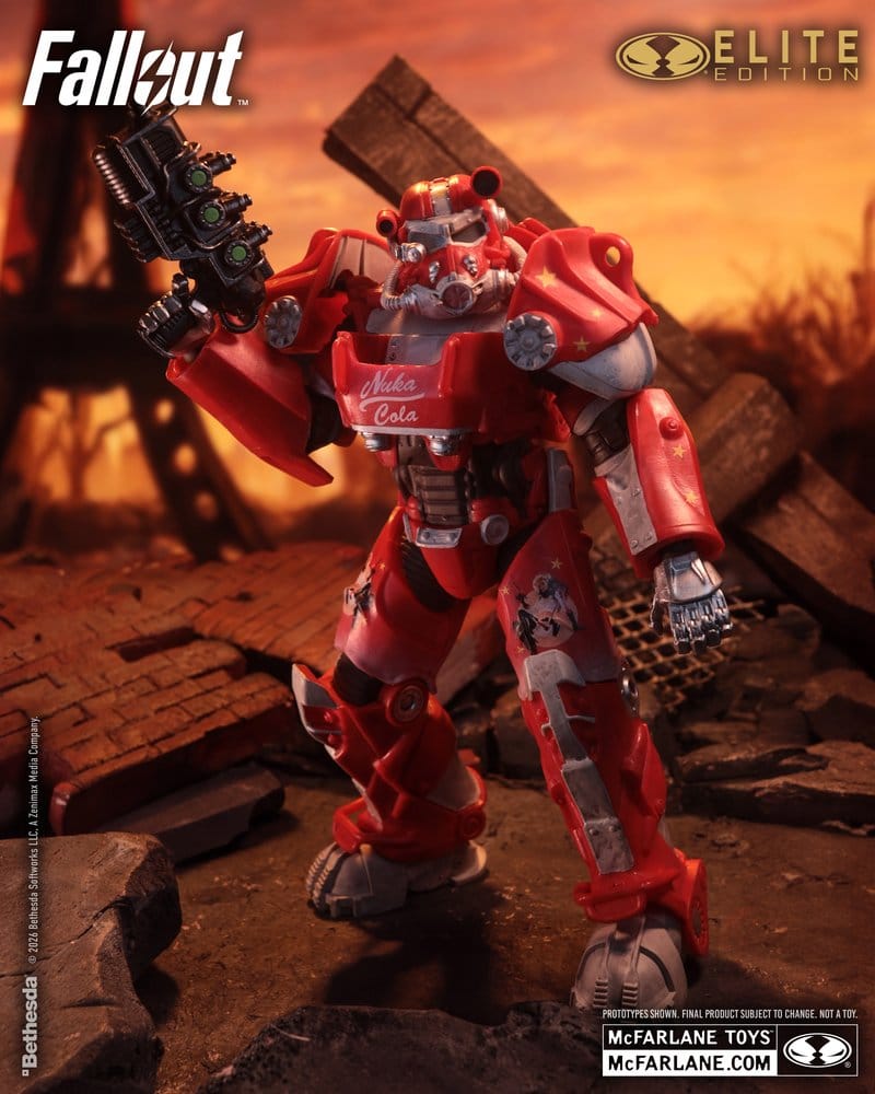 Fallout 76: Nuka Cola T-60 - Elite Edition #8 Gold Label 19 cm