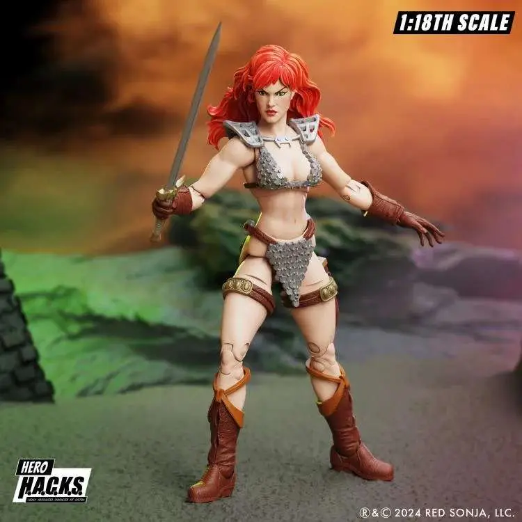 Red Sonja Hero H.A.C.K.S. Action Figure Red Sonja 10 cm