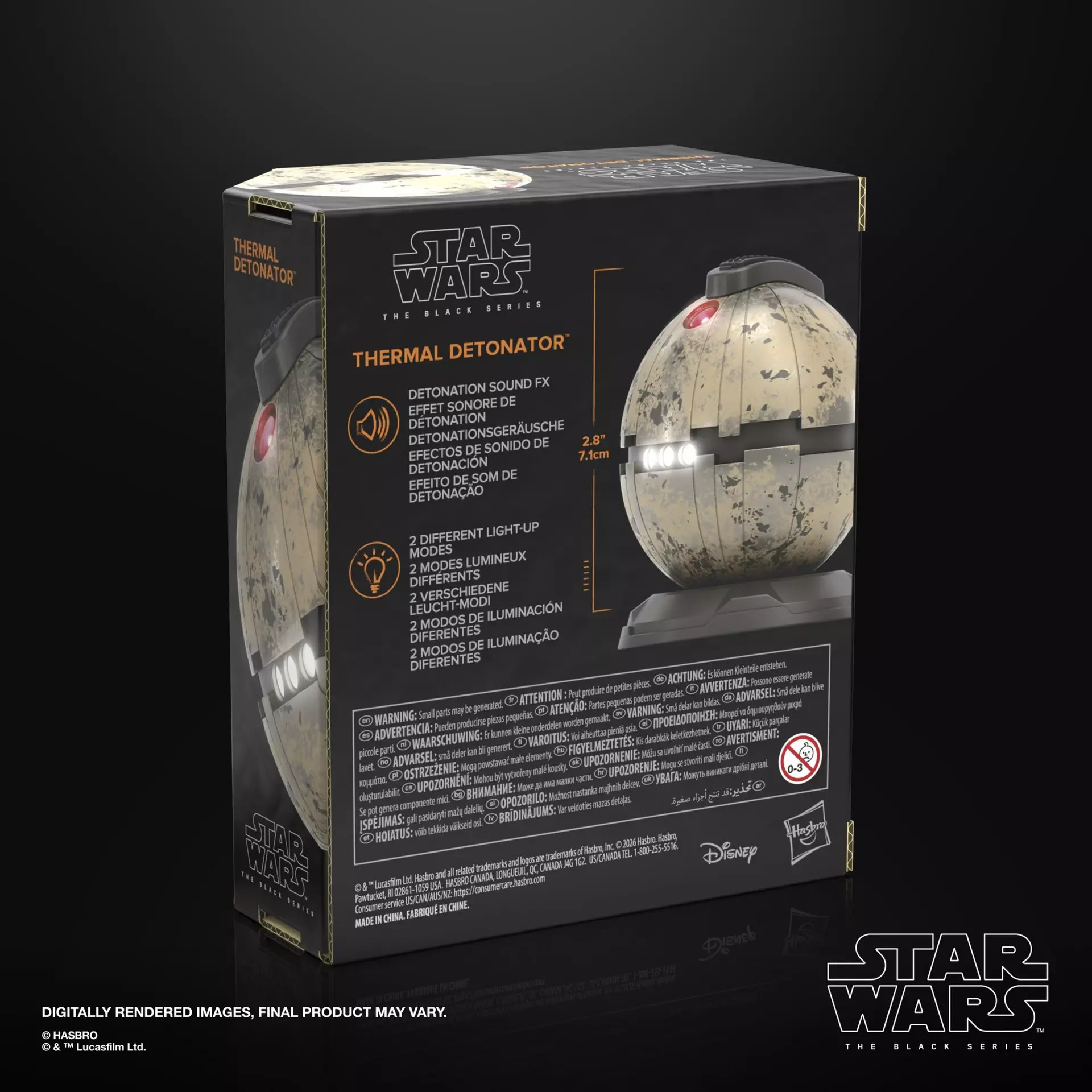 [PRZEDSPRZEDAŻ] STAR WARS: Electronic Thermal Detonator - The Black Series