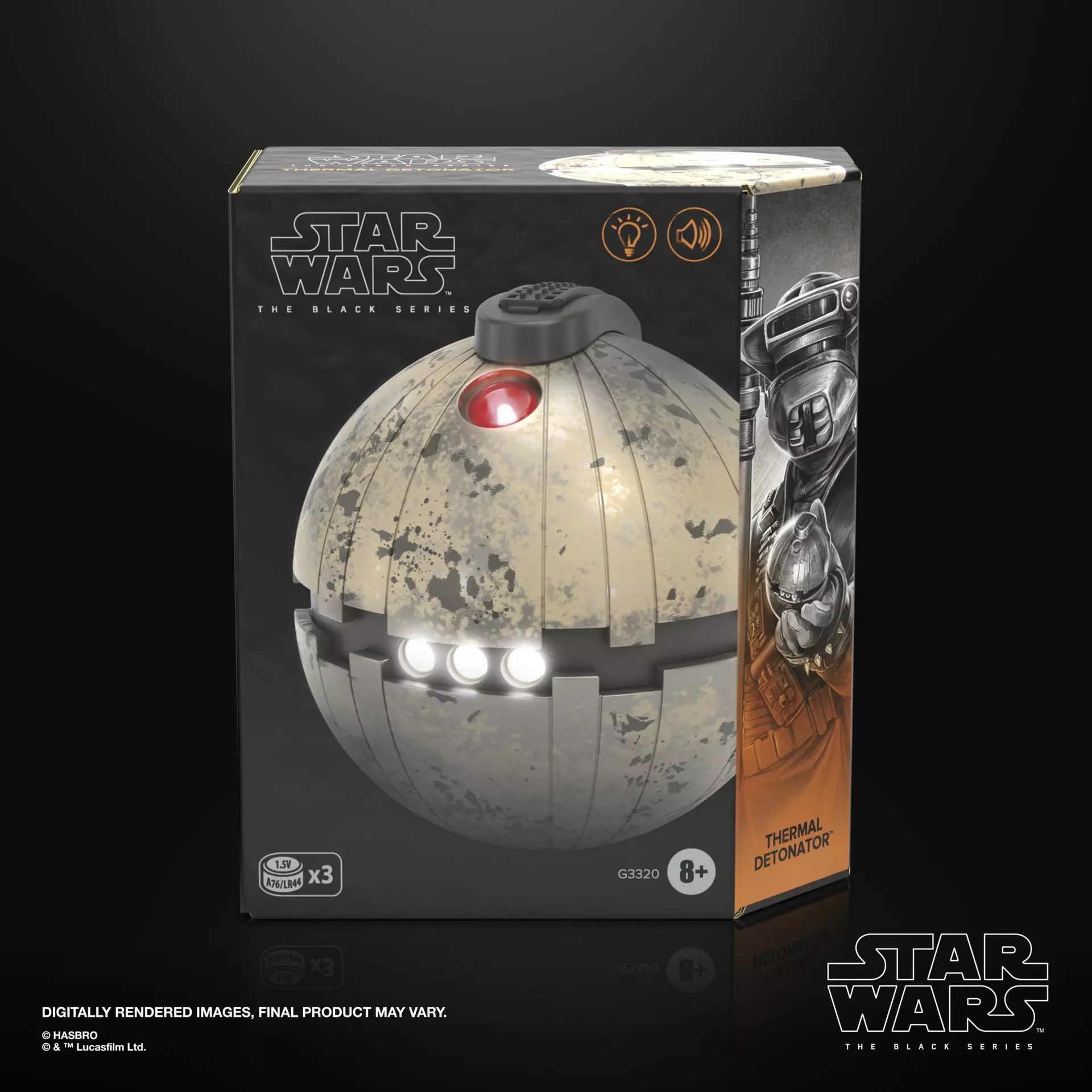 [PRZEDSPRZEDAŻ] STAR WARS: Electronic Thermal Detonator - The Black Series