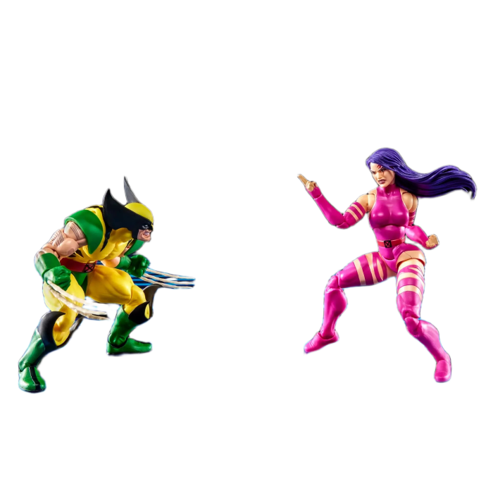 [PRZEDSPRZEDAŻ] Marvel Games: Wolverine vs Psylocke - Marvel Legends Series 15 cm