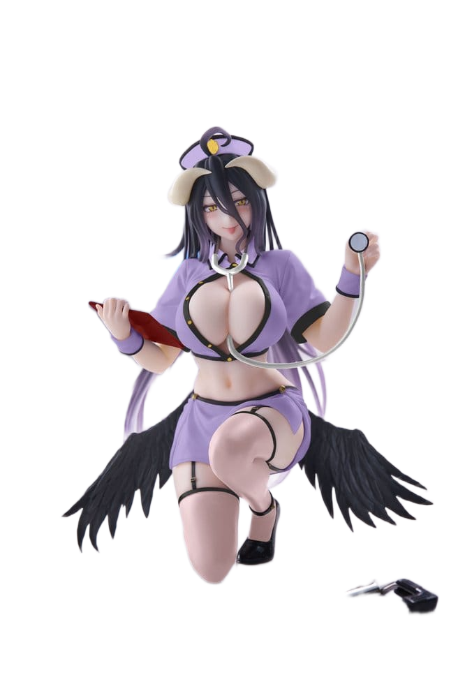 [PRZEDSPRZEDAŻ] Overlord: Albedo (Nurse Ver.) - Desktop Cute Reedycja 13 cm