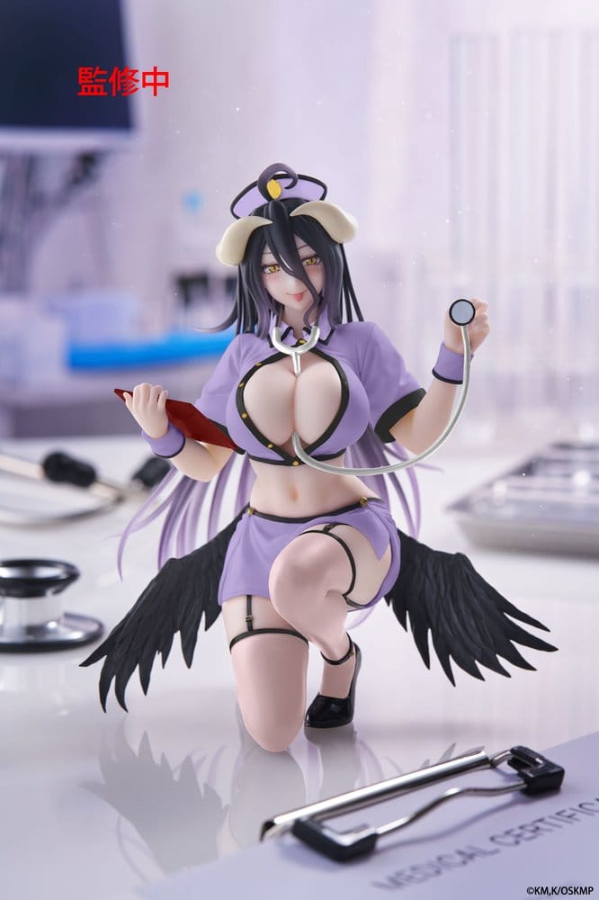 [PRZEDSPRZEDAŻ] Overlord: Albedo (Nurse Ver.) - Desktop Cute Reedycja 13 cm