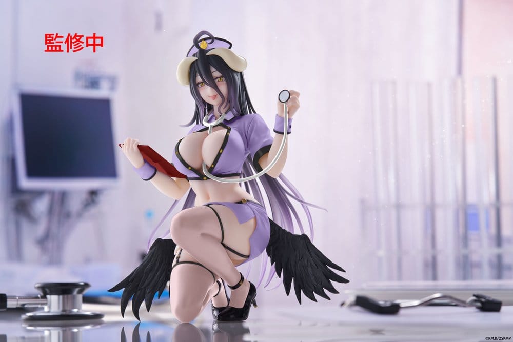 [PRZEDSPRZEDAŻ] Overlord: Albedo (Nurse Ver.) - Desktop Cute Reedycja 13 cm